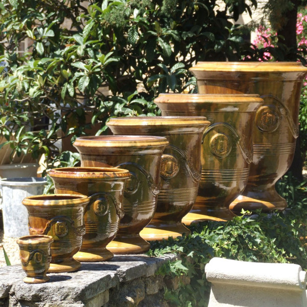 Vase Anduze Terre Figuière Tradition flammé - 4 tailles