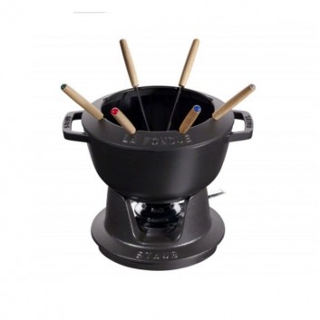 Service à fondue Staub en fonte - 3 dimensions - 2 coloris