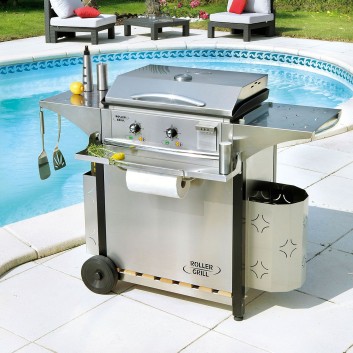 Ensemble Roller Grill Plancha 600 Electrique