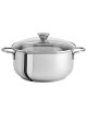 Faitout Cristel Cookway Master en inox avec couvercle - 4 tailles