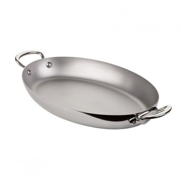Plat ovale M Cook MAUVIEL