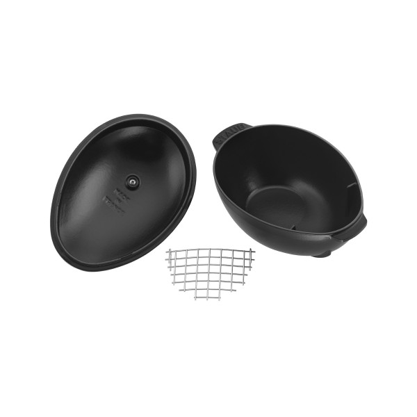Cocotte Moulière noir mat Staub 28cm