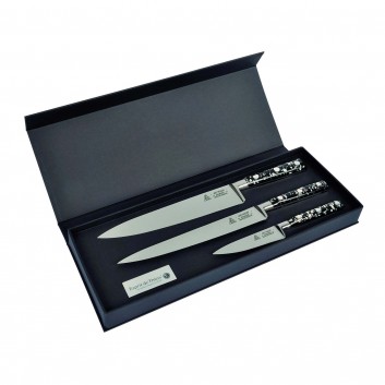 Coffret 3 couteaux de cuisine AU NAIN Pépite