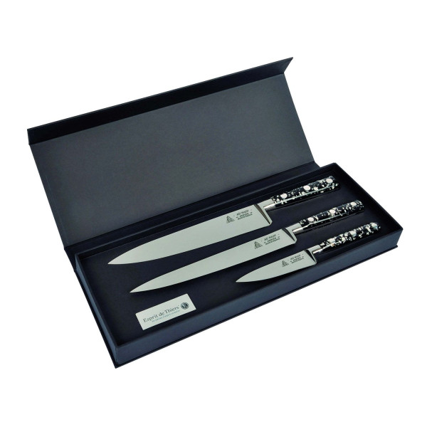 Coffret 3 couteaux de cuisine AU NAIN Pépite