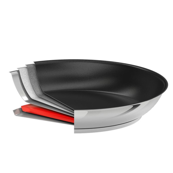 Set batterie 2 poêles Mutine Cristel amovibles 24 et 28cm