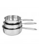 Set batterie 3 casseroles Castel Pro Cristel